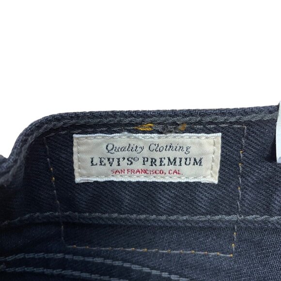 LEVI'S JEANS 501 HIGH RISE MOM JEANS 80'S STYLE SIZE 34 X 29 100% COTTON TAPERED - Picture 8 of 16